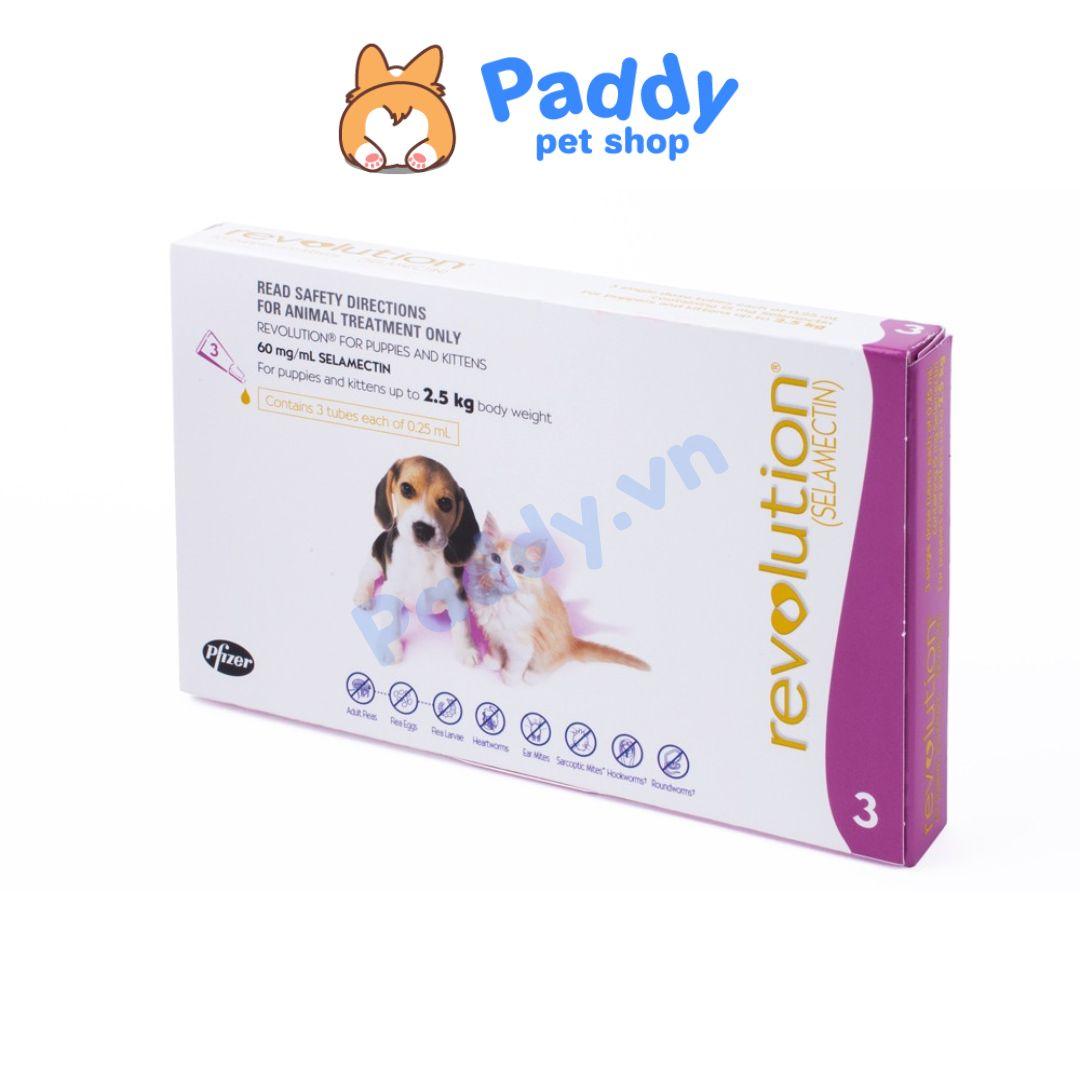 Nhỏ Gáy Revolution Nội Ngoại Ký Sinh Cho Chó Mèo - Paddy Pet Shop