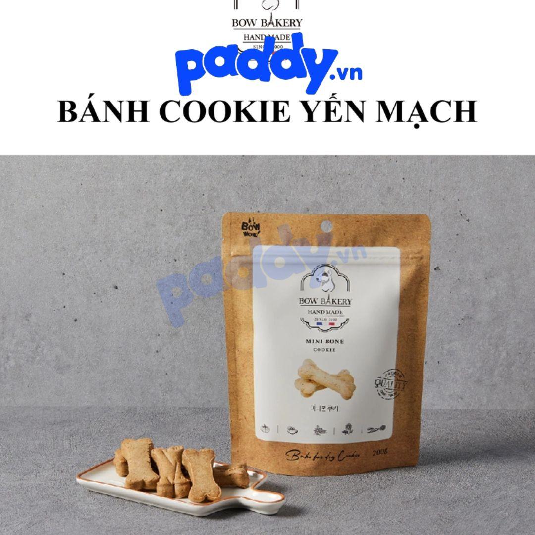 Bánh Thưởng Cho Chó Cookie Yến Mạch BowWow 200g - Paddy Pet Shop