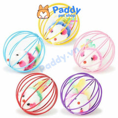 Banh Lồng Chuột Đồ Chơi Cho Mèo - Paddy Pet Shop