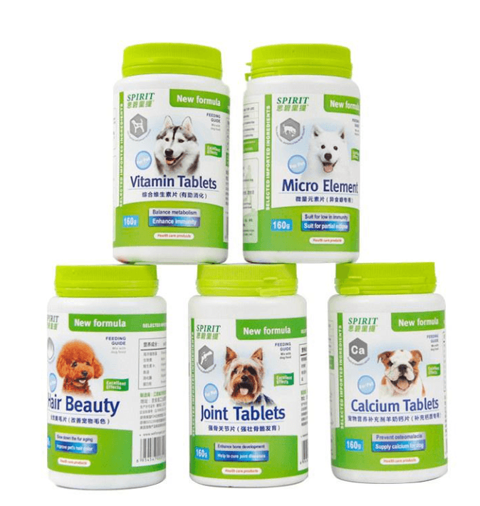 Viên Nhai Spirit Bổ Sung Dưỡng Chất Cho Chó 160g (Hộp 160 viên)