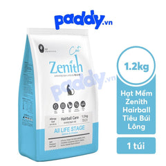 Hạt Mềm Cho Mèo Zenith Hairball Tiêu Búi Lông - Paddy Pet Shop