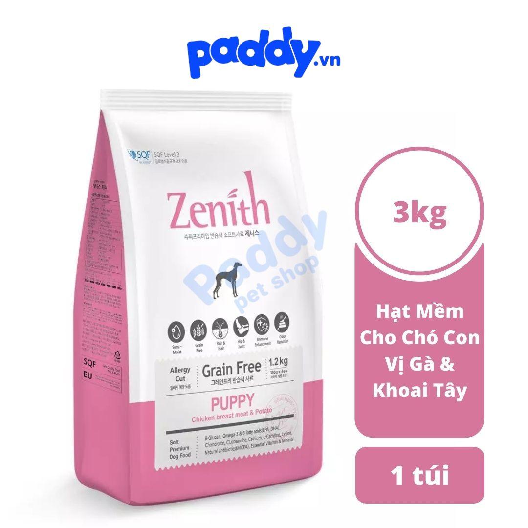Hạt Mềm Cho Chó Con Zenith Puppy - Paddy Pet Shop