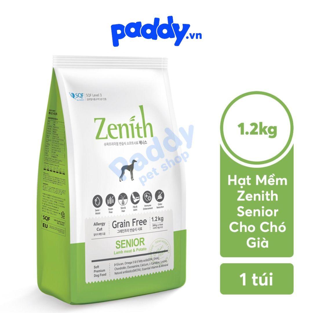 Hạt Mềm Cho Chó Già Zenith Senior - Paddy Pet Shop