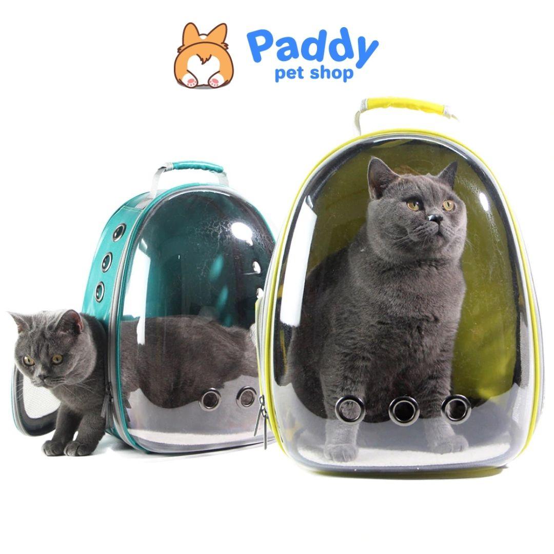 Balo Phi Hành Gia Trong Suốt Vận Chuyển Chó Mèo - Paddy Pet Shop