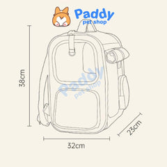 Balo Vải Vận Chuyển Chó Mèo Cool Style - Paddy Pet Shop