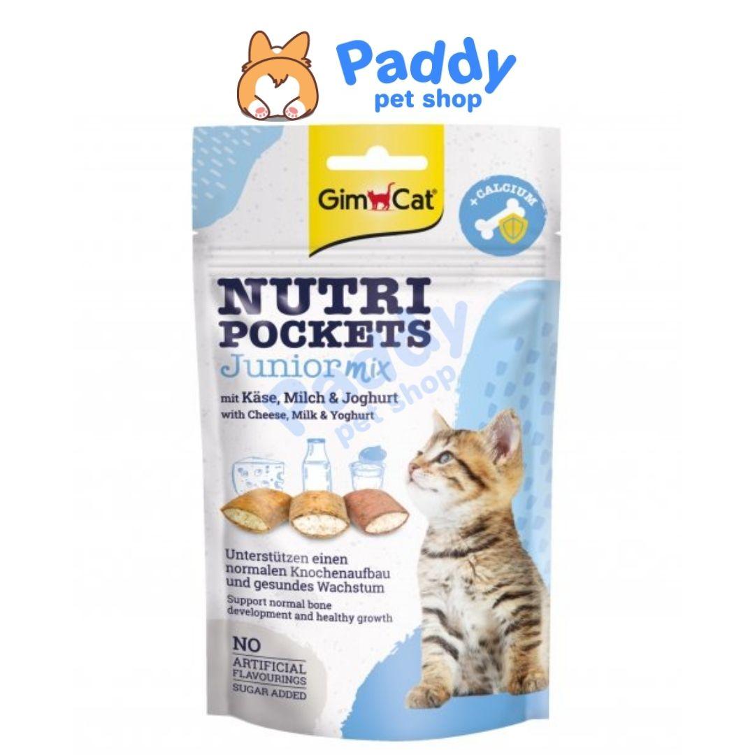 Bánh Thưởng Cho Mèo GimCat Nutri Pockets Dinh Dưỡng - Paddy Pet Shop