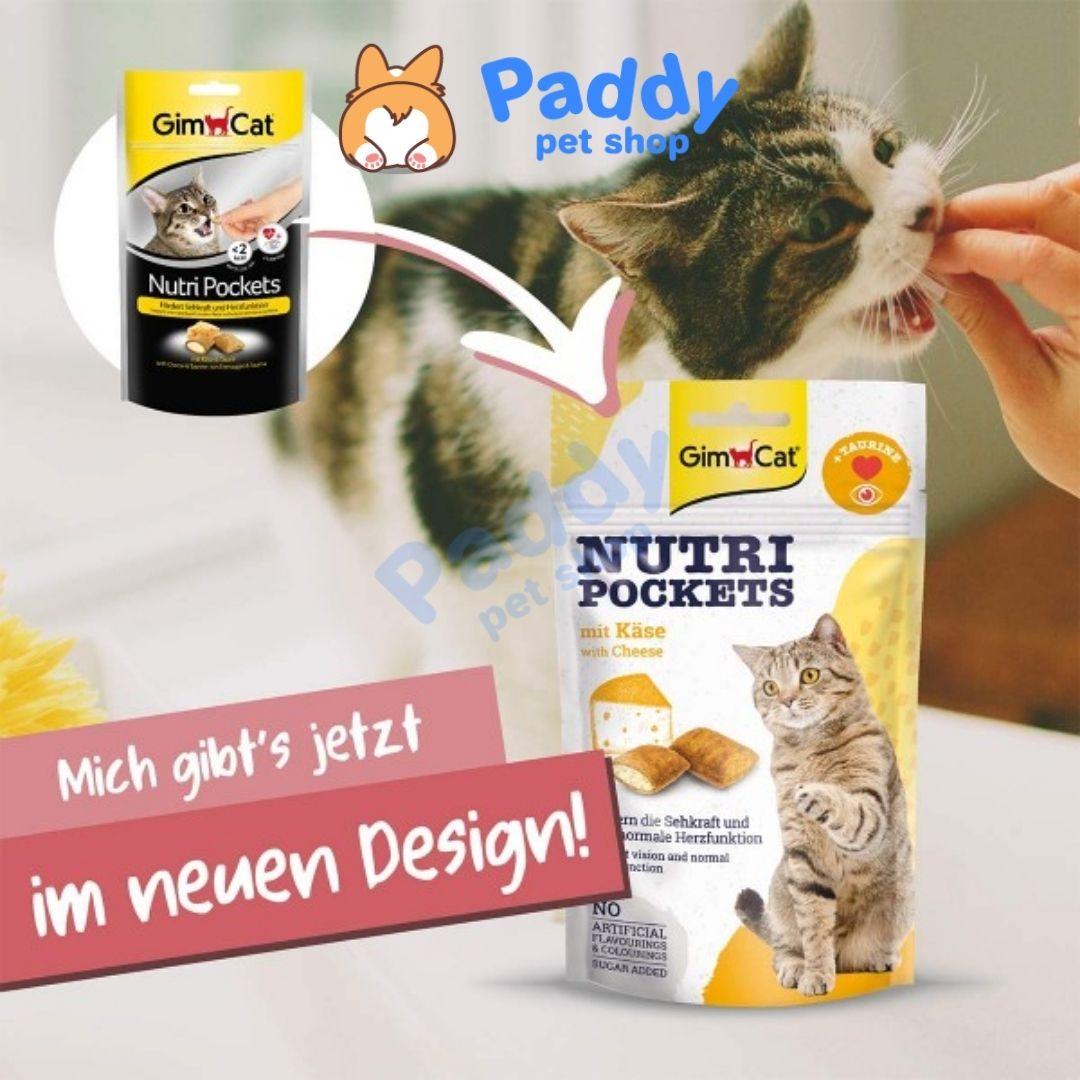 Bánh Thưởng Cho Mèo GimCat Nutri Pockets Dinh Dưỡng - Paddy Pet Shop