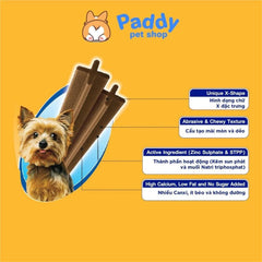 Bánh Thưởng Cho Chó Kiểng Dưới 5kg Sạch Răng Pedigree Dentastix 60g - Paddy Pet Shop
