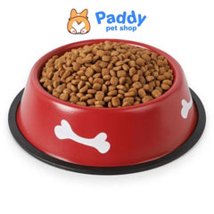 Bát Ăn Cho Chó Mèo Inox Đế Cao Su Chống Trượt Đủ Size - Paddy Pet Shop