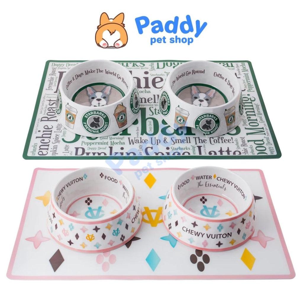 Bát Cho Chó Mèo Ăn Uống Nhựa Melamine Cao Cấp (14cm) - Paddy Pet Shop