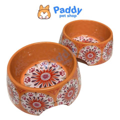 Bát Cho Chó Mèo Ăn Uống Nhựa Melamine Cao Cấp (14cm) - Paddy Pet Shop