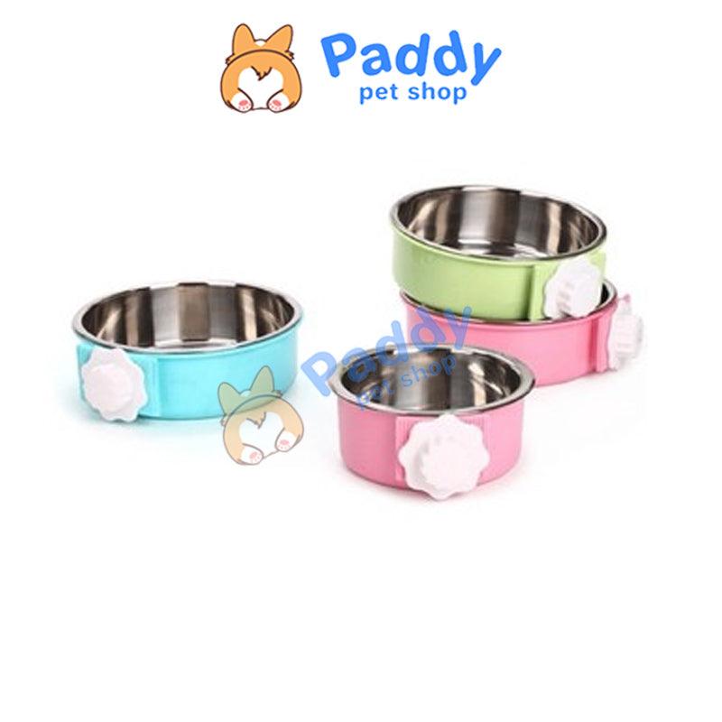 Bát Inox Treo Chuồng Cao Cấp Cho Chó Mèo - Paddy Pet Shop