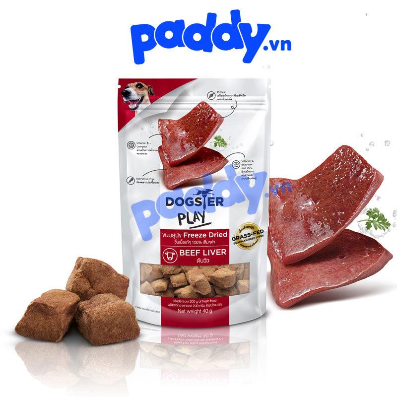 Thịt Sấy Đông Lạnh Dogster Play Cho Chó - Paddy Pet Shop
