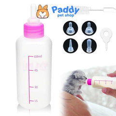 Bình Bú Sữa Cho Chó Mèo Con - Paddy Pet Shop