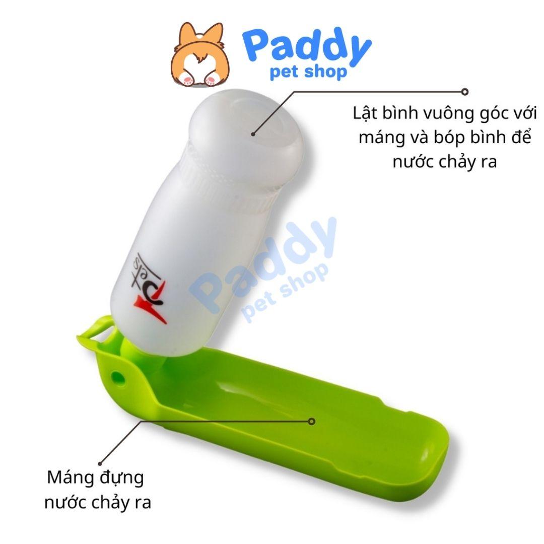 Bình Uống Nước Cho Chó Mèo Tpet Tiện Lợi Mang Đi Dạo - Paddy Pet Shop