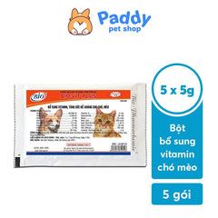 Bột Bio Vit Plus Bổ Sung Vitamin Tăng Đề Kháng Chó Mèo (Gói 5g) - Paddy Pet Shop
