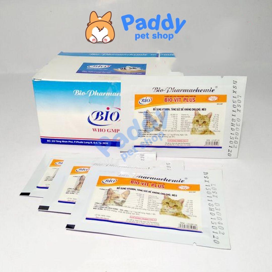 Bột Bio Vit Plus Bổ Sung Vitamin Tăng Đề Kháng Chó Mèo (Gói 5g) - Paddy Pet Shop