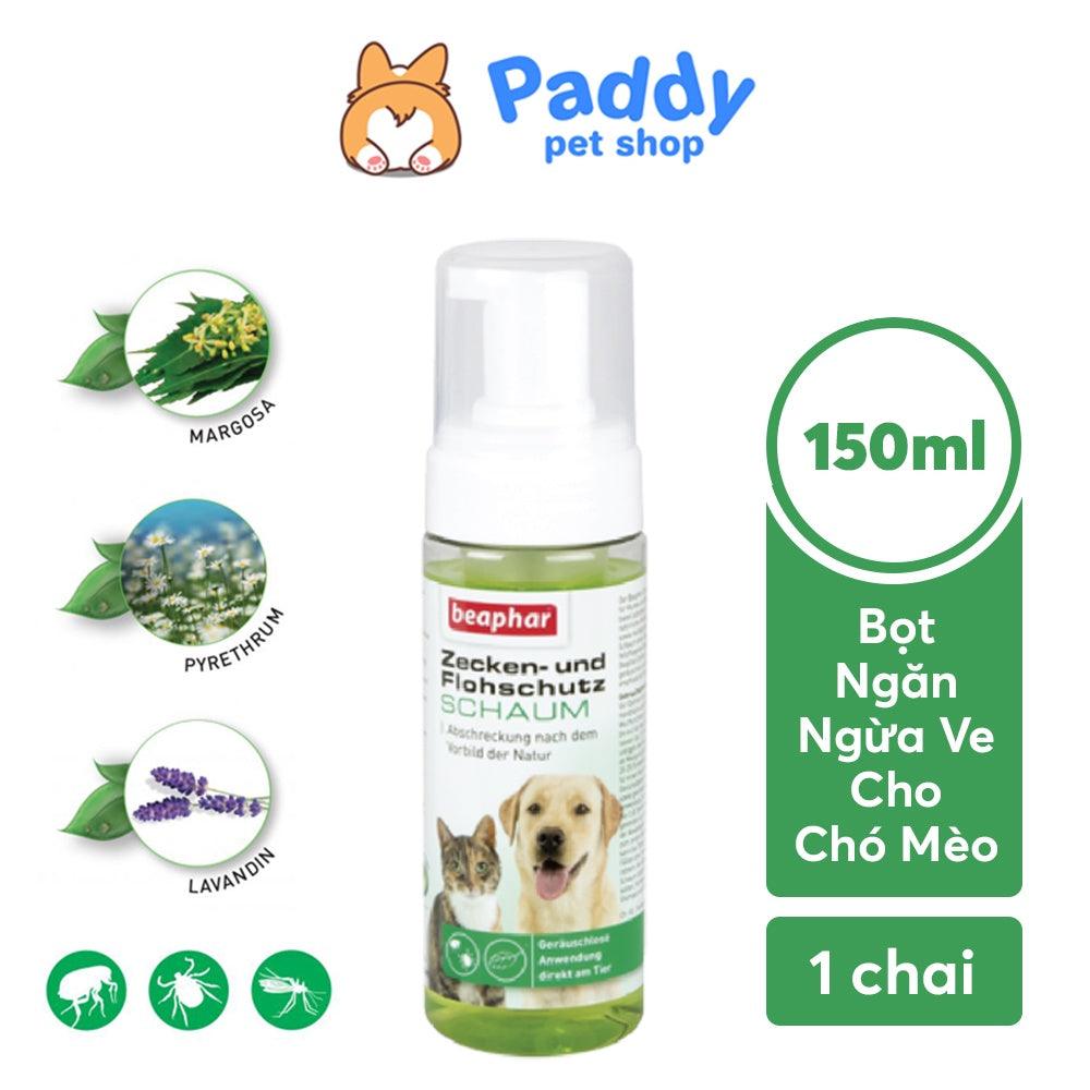 Bọt Ngừa Ve Beaphar Veto Pure Cho Chó Mèo (150ml) - Paddy Pet Shop