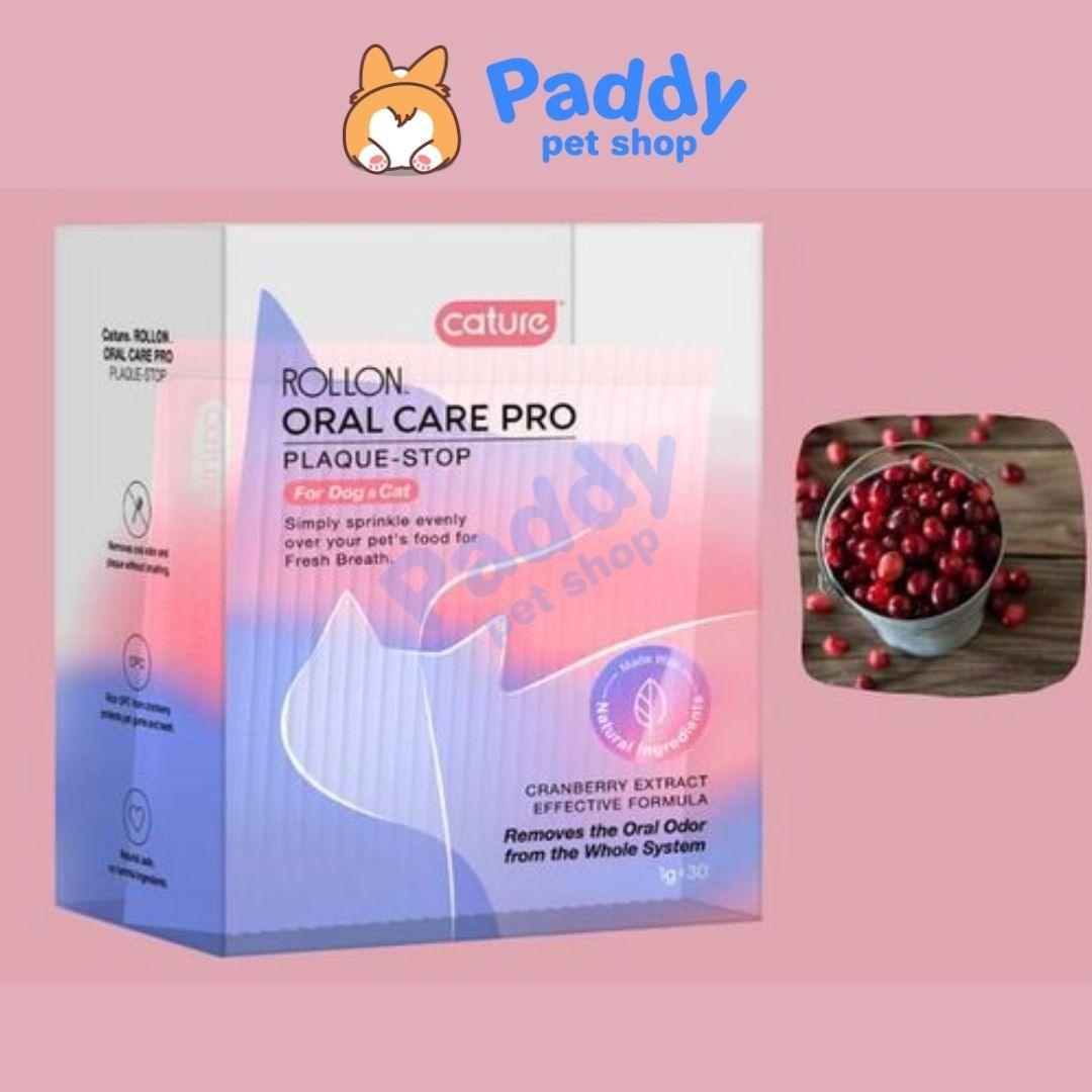 Bột Vệ Sinh Răng Miệng Chó Mèo Trộn Thức Ăn Cature Rollon Oral Care - Paddy Pet Shop