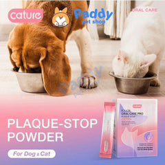 Bột Vệ Sinh Răng Miệng Chó Mèo Trộn Thức Ăn Cature Rollon Oral Care - Paddy Pet Shop