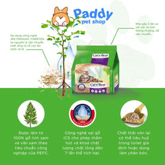 Cát Gỗ Cho Mèo Lông Dài Cat’s Best SMART Pellets Vón Cục - Paddy Pet Shop