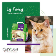 Cát Gỗ Cho Mèo Lông Dài Cat’s Best SMART Pellets Vón Cục - Paddy Pet Shop