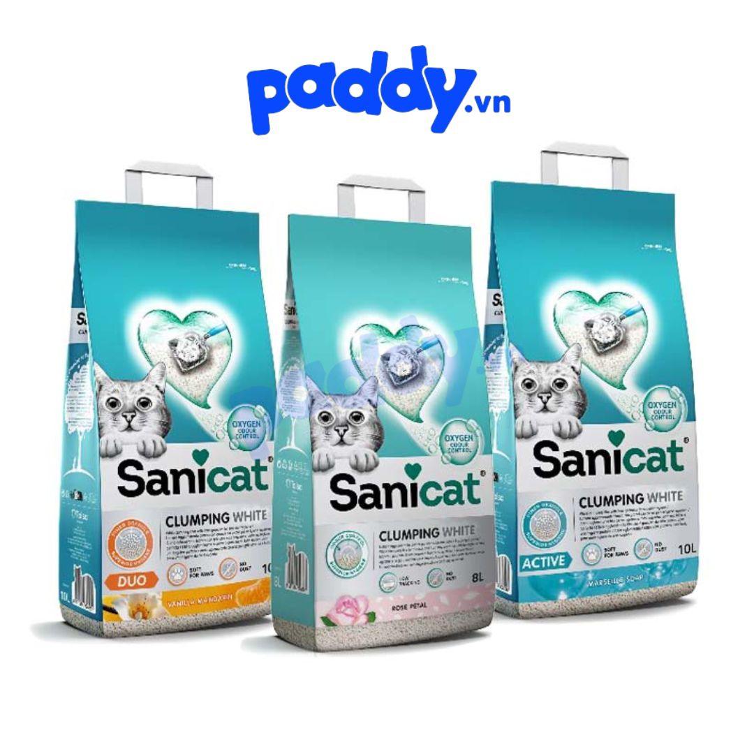 Cát Vệ Sinh Mèo Sanicat Bentonite Đất Sét - Paddy Pet Shop