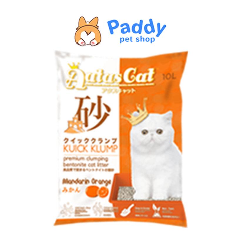Cát Đất Sét Mèo Aatas Bentonite 10L - Paddy Pet Shop