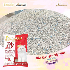 Cát Đất Sét Mèo Aatas Bentonite 10L - Paddy Pet Shop