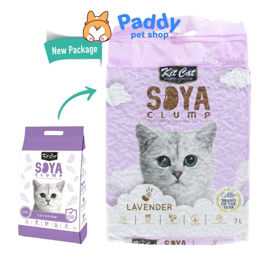 Cát Vệ Sinh Đậu Nành Kit Cat Soya Clump Cho Mèo (7L) - Paddy Pet Shop