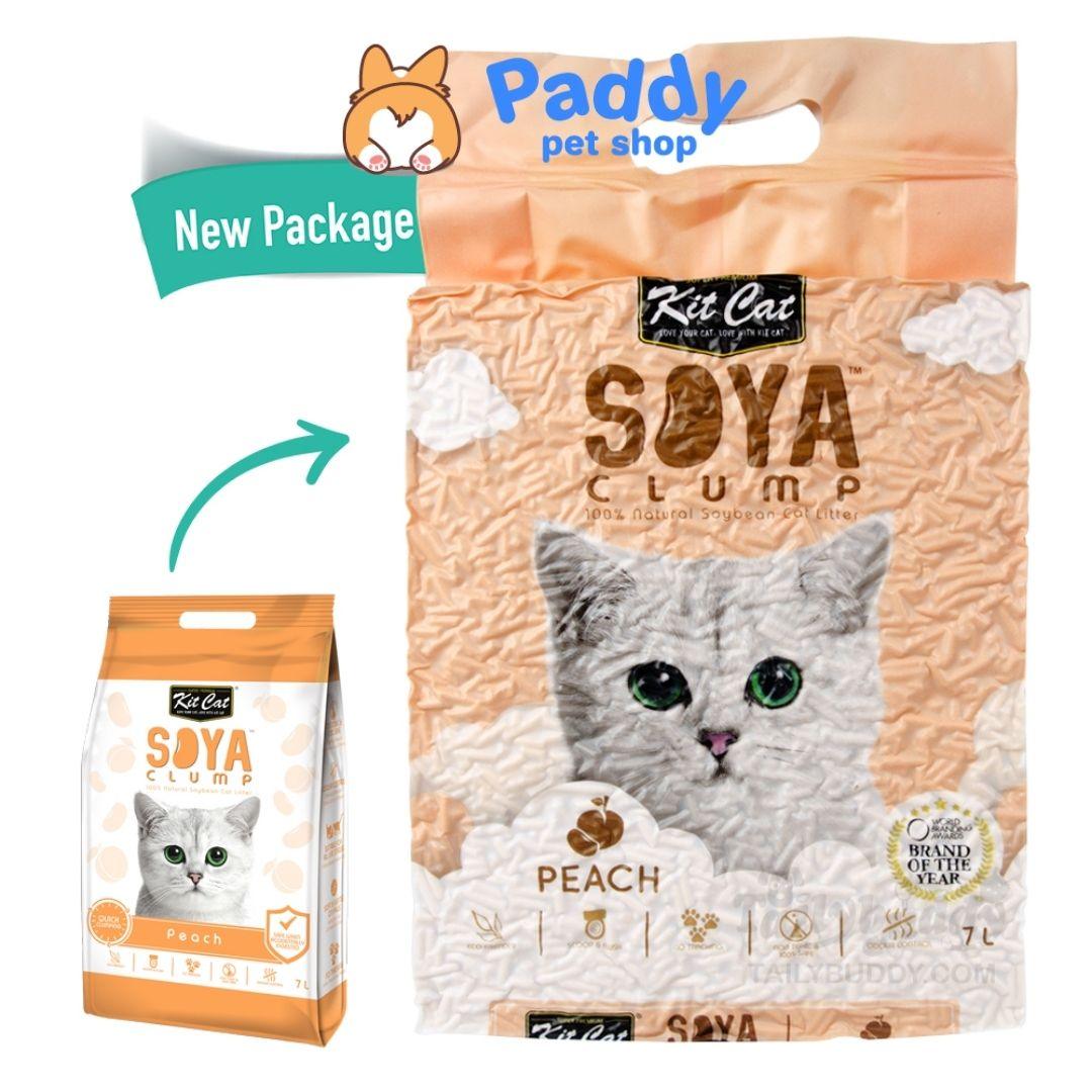 Cát Vệ Sinh Đậu Nành Kit Cat Soya Clump Cho Mèo (7L) - Paddy Pet Shop