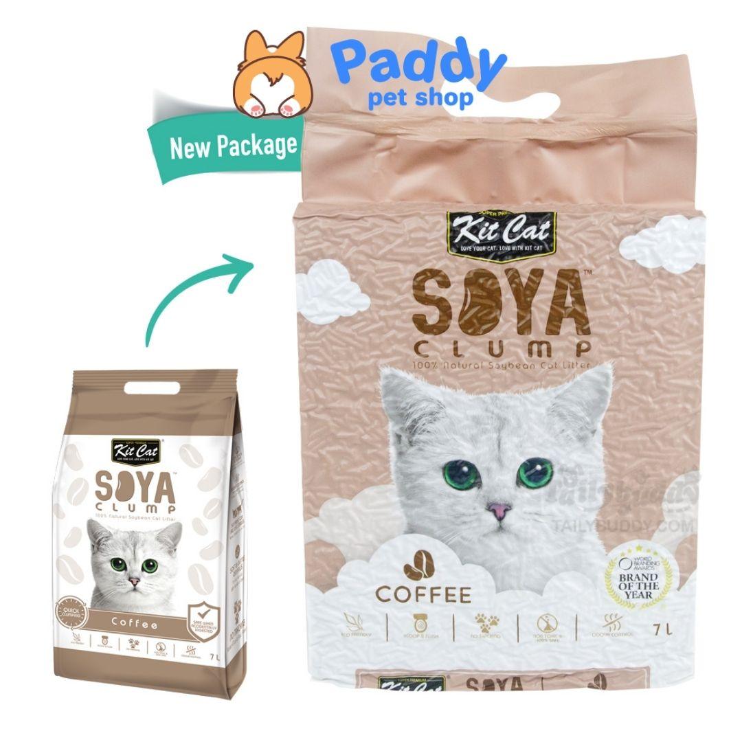 Cát Vệ Sinh Đậu Nành Kit Cat Soya Clump Cho Mèo (7L) - Paddy Pet Shop