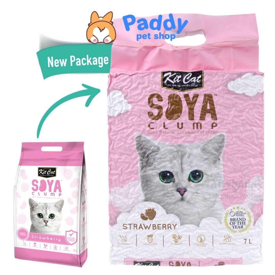 Cát Vệ Sinh Đậu Nành Kit Cat Soya Clump Cho Mèo (7L) - Paddy Pet Shop