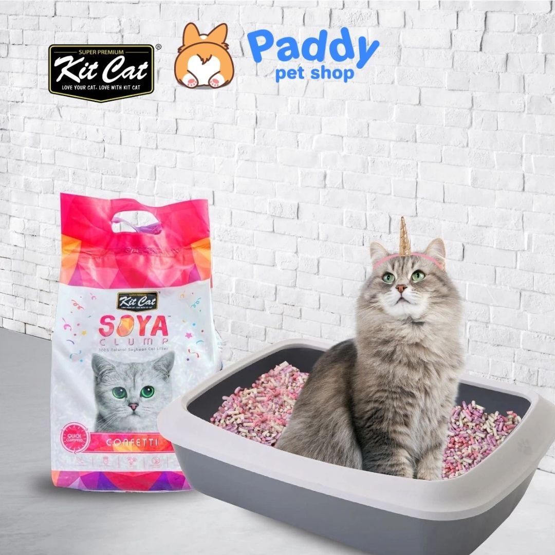 Cát Vệ Sinh Đậu Nành Kit Cat Soya Clump Cho Mèo (7L) - Paddy Pet Shop