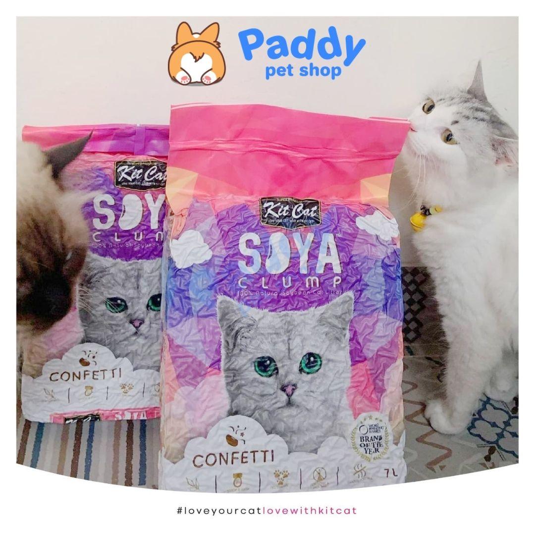 Cát Vệ Sinh Đậu Tuyết Kit Cat Snow Peas Cho Mèo (7L) - Paddy Pet Shop