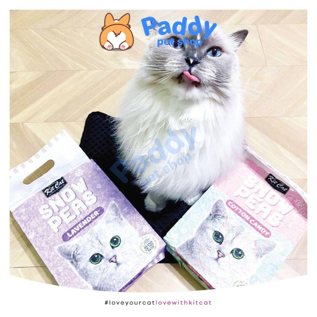 Cát Vệ Sinh Đậu Tuyết Kit Cat Snow Peas Cho Mèo (7L) - Paddy Pet Shop