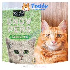 Cát Vệ Sinh Đậu Tuyết Kit Cat Snow Peas Cho Mèo (7L) - Paddy Pet Shop