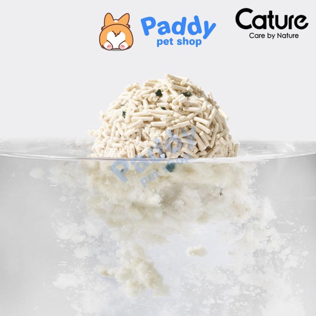 Cát Mèo Đất Sét Mix Đậu Nành Cature Bentonite 2.8kg (7L) - Paddy Pet Shop