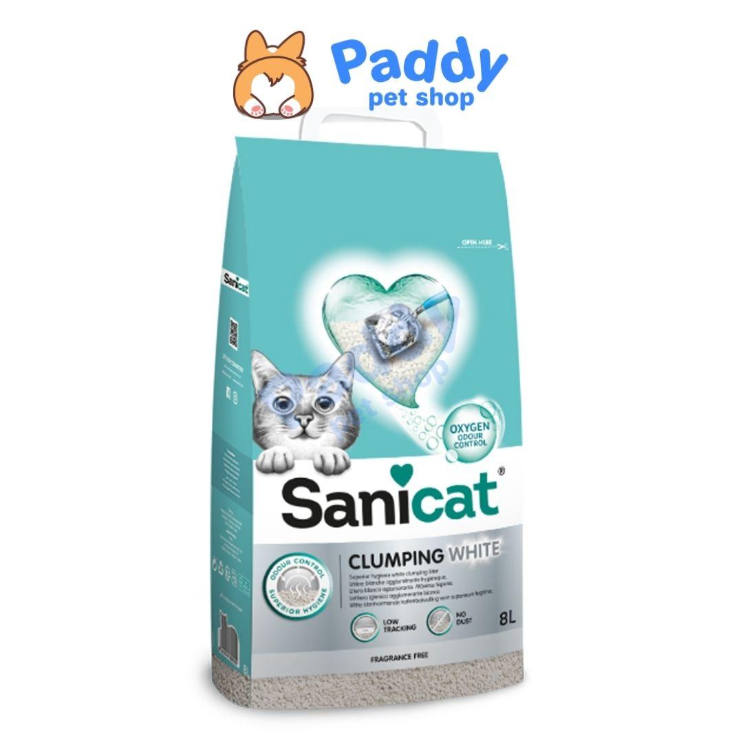 Cát Vệ Sinh Mèo Sanicat Bentonite Đất Sét - Paddy Pet Shop