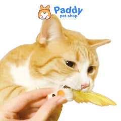 Chuột Lông Gà CattyMan Đồ Chơi Cho Mèo - Paddy Pet Shop