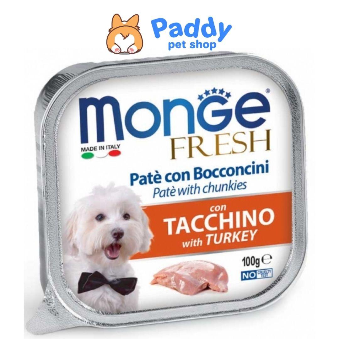 [Combo 24 Hộp] Pate Cho Chó Monge Nhiều Vị Thơm Ngon 100g (Nhập Khẩu Ý) - Paddy Pet Shop