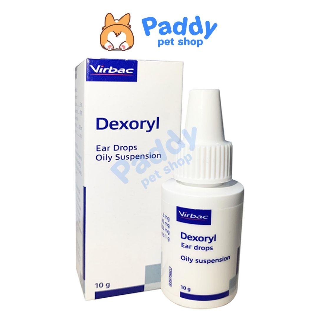 Dung Dịch Trị Viêm Tai Chó Mèo Virbac Dexoryl 10g - Paddy Pet Shop