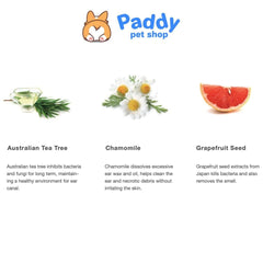 Dung Dịch Vệ Sinh Tai Chó Mèo Cature Purelab (120ml) - Paddy Pet Shop