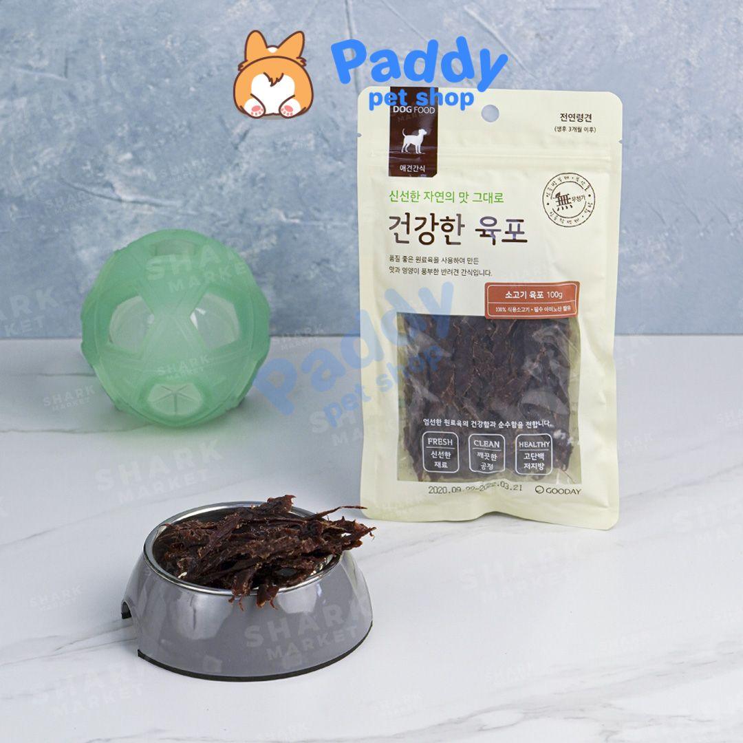 Bánh Thưởng Cho Chó Thịt Sấy Gooday 100g - Paddy Pet Shop