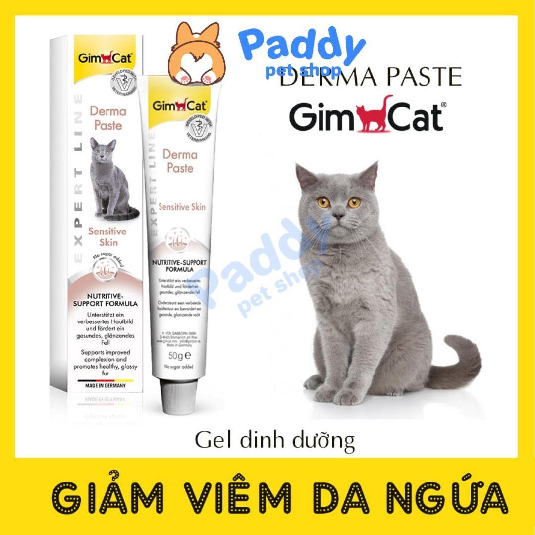 Gel Dinh Dưỡng GimCat Hỗ Trợ Sức Khỏe Cho Mèo (50g) - Paddy Pet Shop