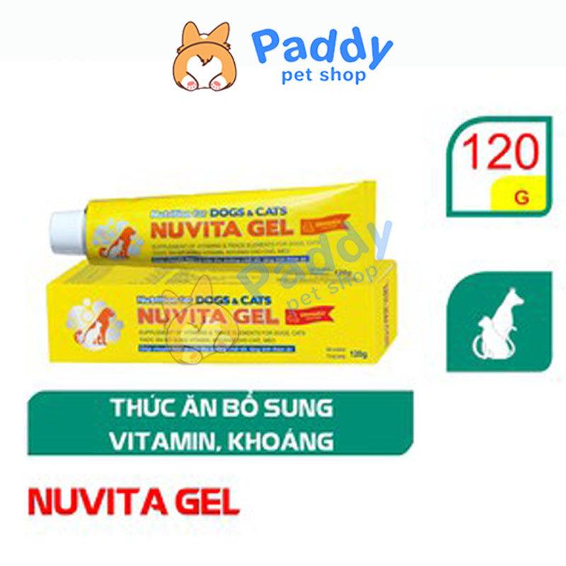 Gel Dinh Dưỡng Nuvita Cho Chó Mèo 120g - Paddy Pet Shop