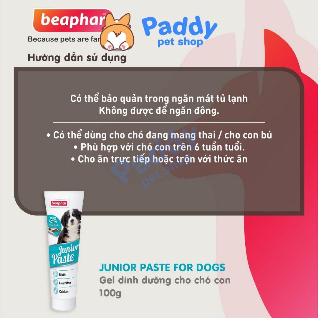 Gel Dinh Dưỡng Vitamin Beaphar Dog Cho Chó 100g (Hà Lan) - Paddy Pet Shop