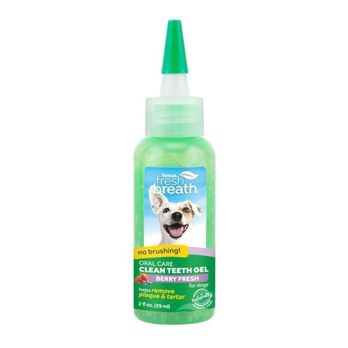 Gel Vệ Sinh Răng Miệng Chó Mèo TropiClean Fresh Breath (Chai lớn 59ml) - Paddy Pet Shop