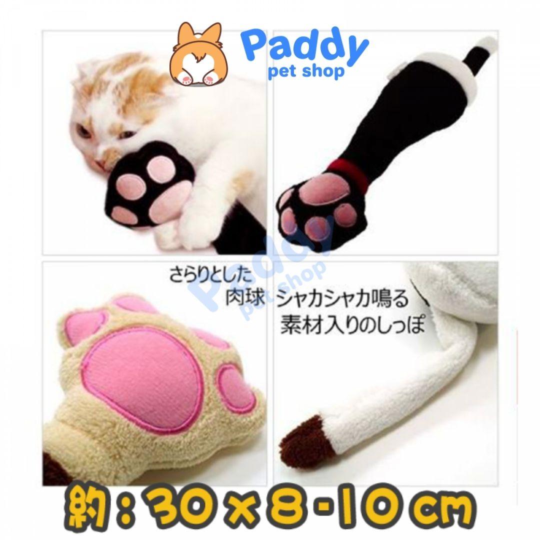 Đồ Chơi Mèo Gối Ôm Bàn Tay Mèo CattyMan - Paddy Pet Shop