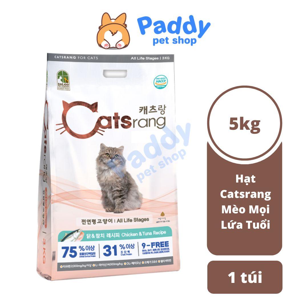 Hạt Cho Mèo Mọi Lứa Tuổi Catsrang - Paddy Pet Shop